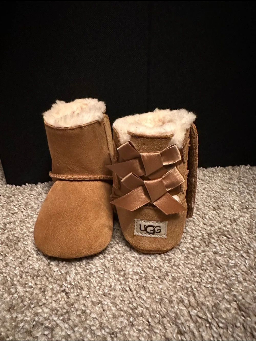 UGG Booties in Chestnut - Infant